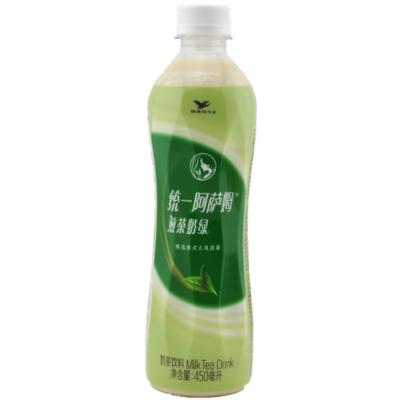 统一阿萨姆 煎茶奶绿 450ml