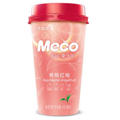 香飘飘 桃桃红柚 果汁茶 400ml