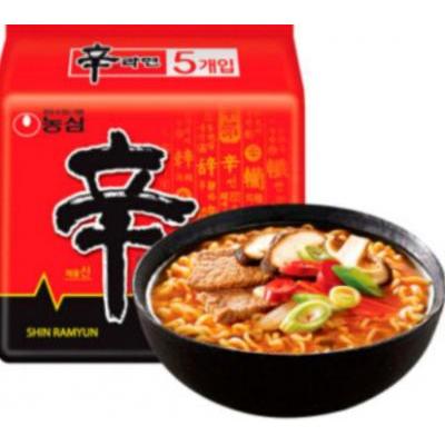 Nongshim 辛拉面 5x120g