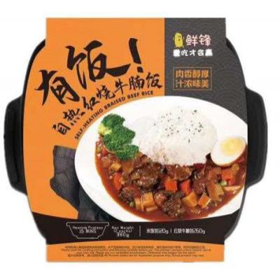 [特价]鲜锋 自热红烧牛腩饭 380g