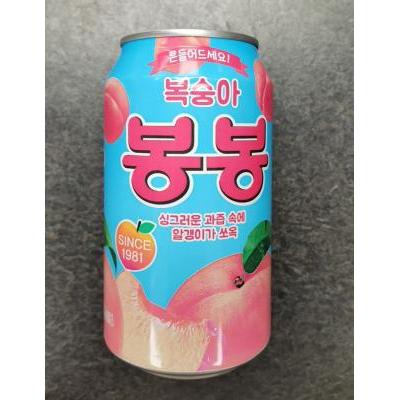 韩国白桃果粒 340ml