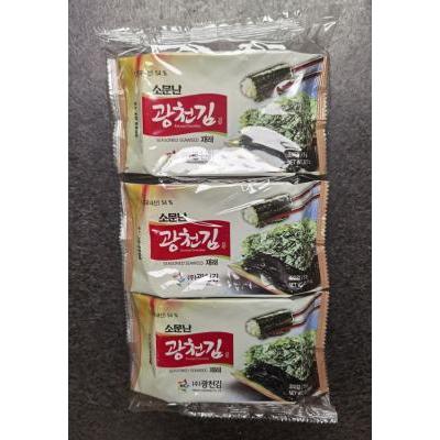 广川即食紫菜 3x5g